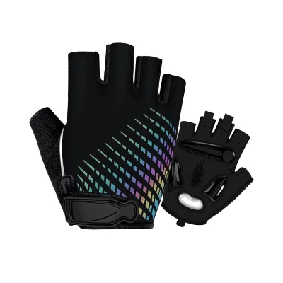 OEM Half-Finger Cycling Gloves High Quality Comfortable Lightweight Custom for Sports Ski Beach Dance Office Home Use Knitting
