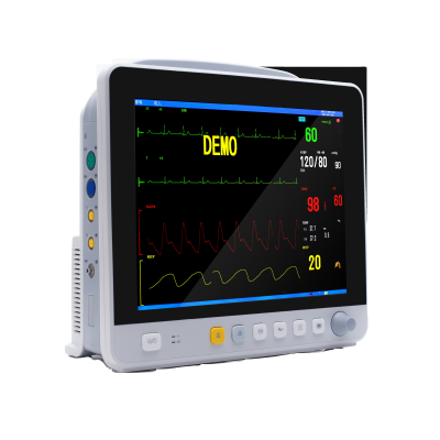 New Product 12.1" TFT LCD & Rechargeable Lithium Battery Multi-Parameter Vital Signs Monitor