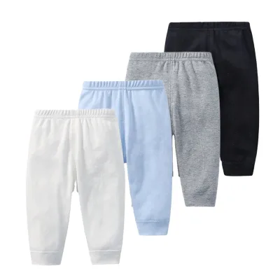 100% Cotton Soft and Comfortable Baby Pants High Quality Trousers for Newborns