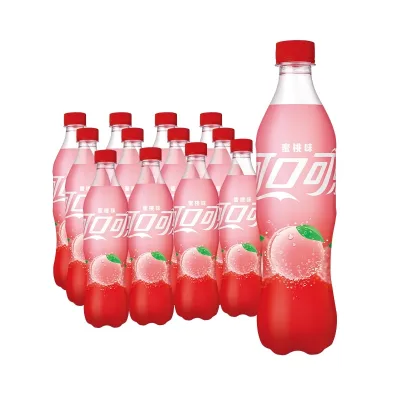 Wholesale Newly Released Peach Flavor Drink 500ml Carbonated Soft Drink Cola Drink Peach Flavor