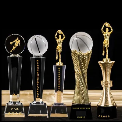Honor of Crystal 3d Free Design Football Crystal Trophy Custom Glass Awards Trophies Blanks Golf Badminton Crystal Awards Trophy