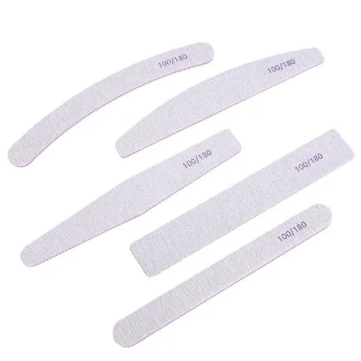 Hot-selling Sponge Double-Sided Thickened Nail File with Polishing Strip Ultra-Thin Polished Nail Salon Tools