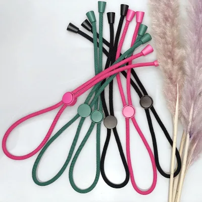 Women African Simple Design Elastic Adjustable Hair Tie for Thick Hair