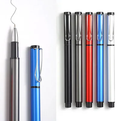 NMJR542R Wholesale JaguarPen Promotional Metal Roller Pen Ink Refill Custom Logo 1.0mm Tip 139x11mm 19g Business/School/Office
