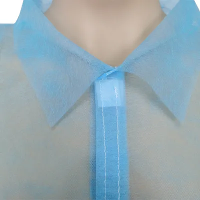 Lightweight Lab Coat Disposable White Laboratory Gowns Batas De Laboratorio Labcoat