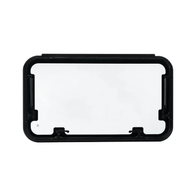 Single Layer Frameless Tempered Glass Window for RV Motorhome Caravan for Camping Made with Durable Aluminium Material