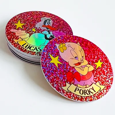 Factory Custom Promotion Gift 3d Plastic Tazo Card Toys