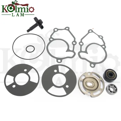 KOLMIO-LAM Motorcycle Water Pump Seal Gasket Repair Kit Rubber Metal Fit for Yamaha YZF-R125 2008-2013 Direct Replacement Parts