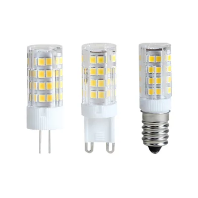 US Standard E12 LED Corn Bulb 3W 2835 SMD Refrigerator Range Hood Sewing Machine Lamp 3CCT Warm Neutral Cool White Replace Bulb