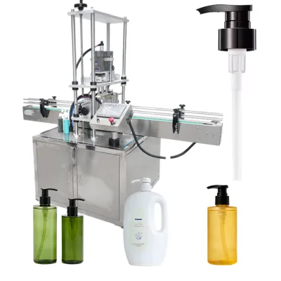 Bottle Capper Automatic Manufacturers Beverages Cosmetics Cap Screwing Machine Bottle Capper Capping Machine for Production Line