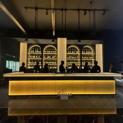 Smoking Pub Bar Modern Design Rectangle Nightclub Disco Music Hotel Restaurant Sports Lounge Bar Counter