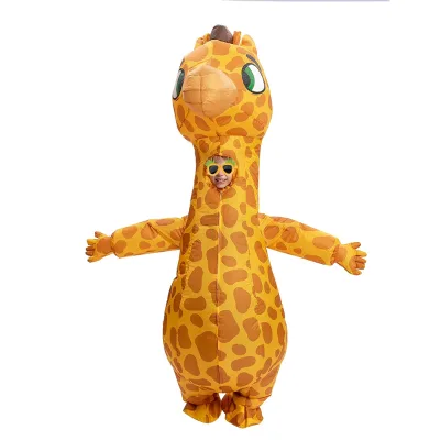 Creations Child Halloween Inflatable Costumes Unisex Kids Funny Giraffe Full Body Inflatable Costume