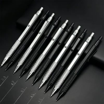 Customizable logo New Active Metal Automatic Pencil Industrial Painting Comic Hand-drawn Professional Drawing Pencil