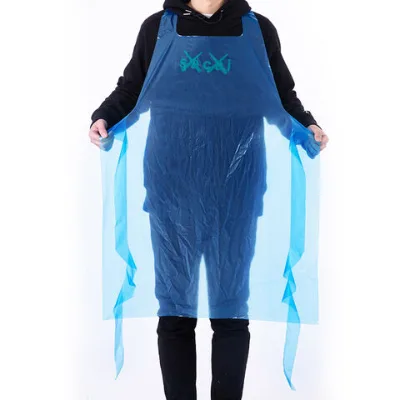 Health and Safety Disposable Waterproof PE Apron For Cooking/Cleaning
