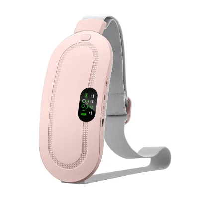 Portable Electric Smart Menstrual Heating Pad Waist Massager Cordless Thermal Therapy Menstrual Cramps Period Care 1800mAh
