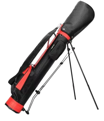High Quality Custom Mini PU Golf Sunday Stand Bags for Men Woman Sunday Golf Bag
