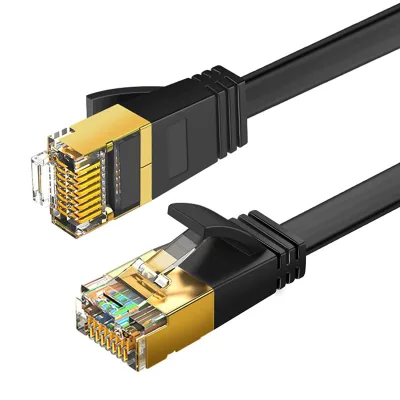 Cat 8  Network Cable Patch Cable Thin Flat Cat8 Category Gigabit 1000 Mbps