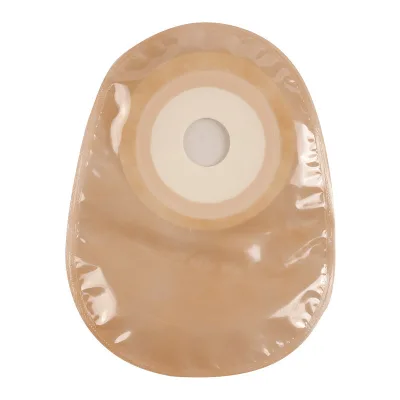 One-piece Closed Colostomy Bag, Disposable Leakproof Ostomy Pouch, Self-sticking Stool Collection Bag for Patient Daily Care