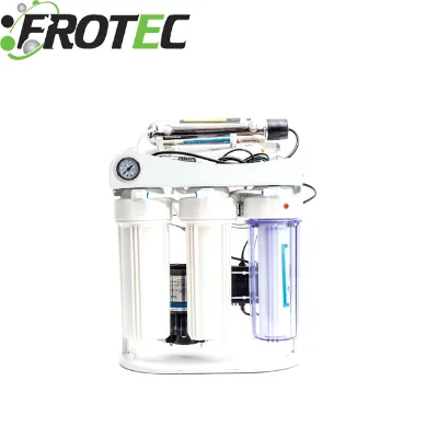 FROTEC RO-50G Under Sink 5 Stage Reverse Osmosis Drinking Water Filtration System with Extra Pre-Filter Set