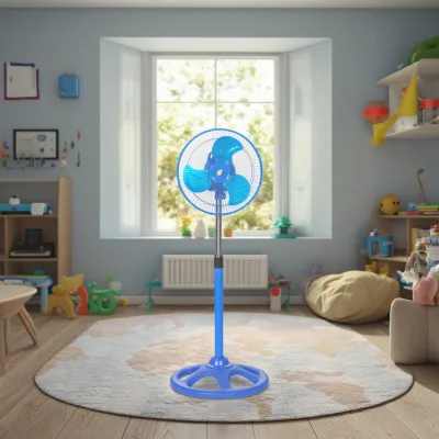 10 Inch Electric Children's Playroom Air Cooling Fan Customizable Fan Color Mechanical Control Indoor Household Use Made Metal
