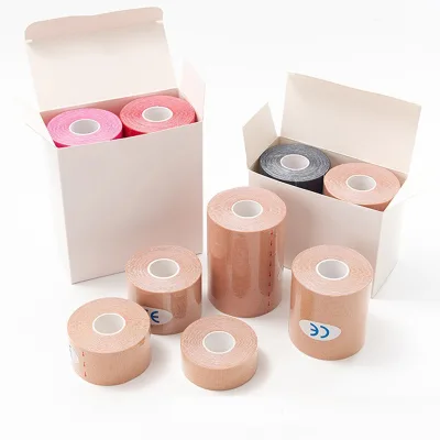 Breathable Breast Lift Tape Athletic Tape with Silicone Breast Petals Reusable Adhesive Bra Boob Tape