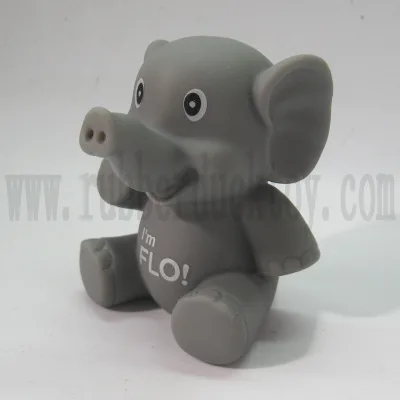 Cheap Squirting Rubber Elephant Bath Toy , Squirt Elephant Bath Toy, Rubber Animal Squirter Elephant Toy