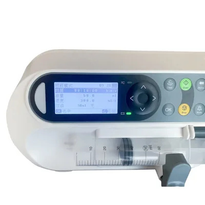 High Quality Medical Single Channel Lab Injection Liquid Medicine Electric Infusion Pump Touch Screen Flow Rate 0.1-1200ml/h
