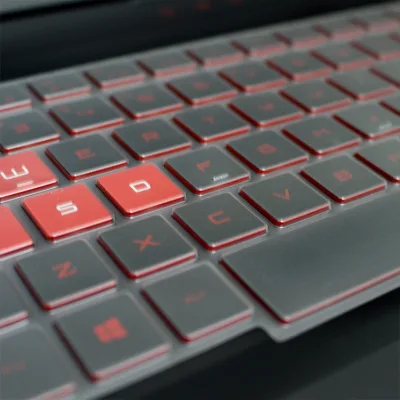 Waterproof Dustproof Unltra-thin Clear TPU Skin Keyboard Cover Protector for HP Shadow Elf3 15-CE001TX