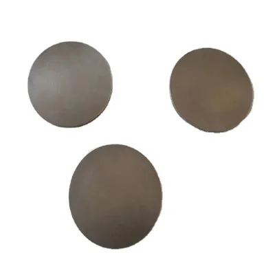 99.95% Pure TZM Grade Molybdenum Round Disc & Sheet Silver Gray for Sapphire Crystal Growth Furnace
