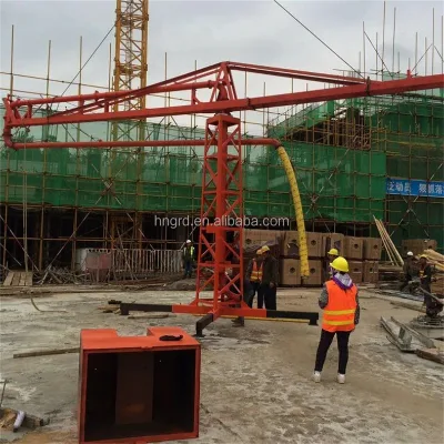 : Construction Site Cloth Machine, Concrete Cloth Machine, Internal Climbing Manual Cloth Machine