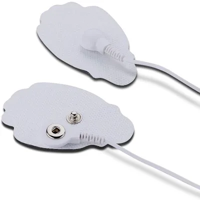 TENS Snap Pads TENS/EMS Conductive Sticky Gel Patches Reusable Medical CE Electrode Snap Pads