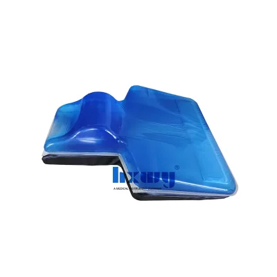Medical Class I Thyroid Gel Positioner Pad (Polymer Gel Blue Circular) Huaxingweiye Brand 1 Year Warranty for Operating Hospital