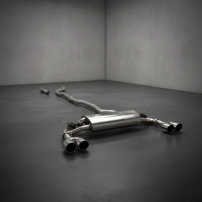 New Performance 304 Stainless Steel Valvetronic Catback Exhaust System for 5 Series Li G68 Aftermarket Modification Muffler 1