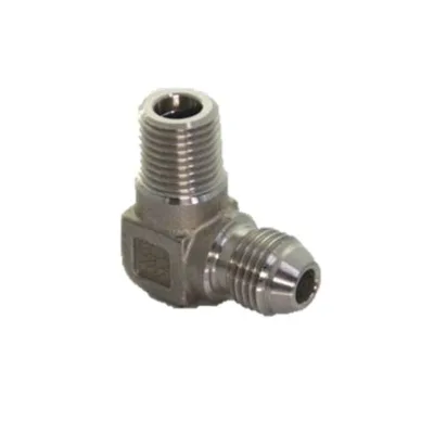 DFK JIC 37 Flare Stainless Steel Male Elbow Pipe Fittings Hydraulic Parts 1/2"-2" ISO 9001 Certified