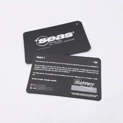 Custom Full Color Paper Scratch Off Gift Discount Cards Personalized Hidden Code Redemption Vouchers for Business Promotion