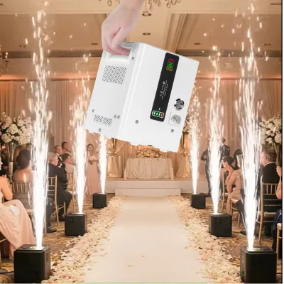 Multifunctional 350W Indoor Cold Sparklers Mini Bar Dj Battery Spark Machine for Band Stage Lighting