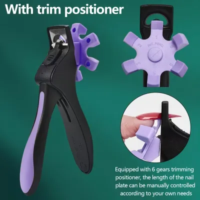One-Word Cutter Advanced Adjustable Nail Clippers with Sizes Suitable Stainless Steel Nail Clippers