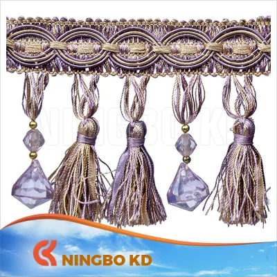 Lace Trimming Tape Fringe Tassel