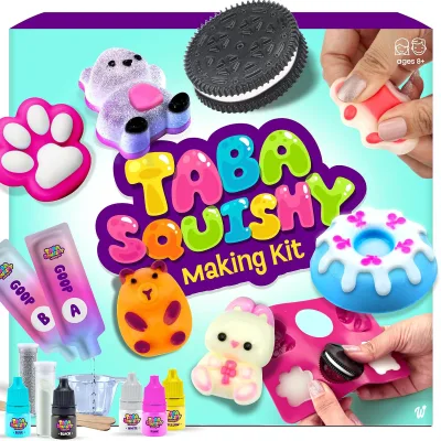 3D Silicone Squeeze Toy Fidget Popper Balls 6 Pack Sensory Stress Relief for Children Adults