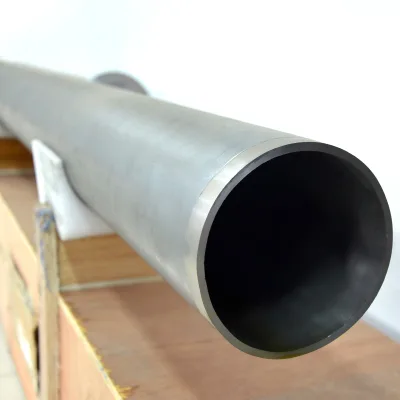 ZTC Gr2 Titanium Alloy Exhaust Pipe International Standard Custom Length Seamless Industrial Use Bending Welding Cutting Service