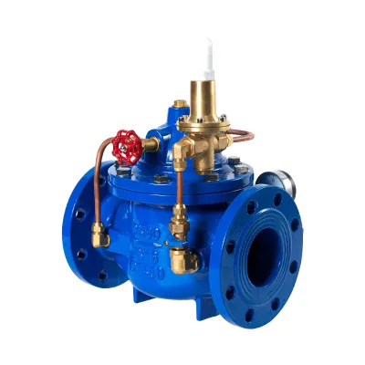 High Quality 100mm Ductile Iron Cast Iron Hydraulic Control Valve 500x Pressure Relief/Reducing Valve General Water Application