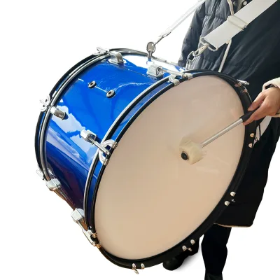 Bass Drum 22"*12" Inch W/STRAP&MALLET Percussion Musical Instrument