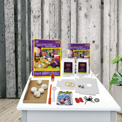 STEAM Educational Science Experiment Lab Little Scientist Exploring Kit Disgusting Gags and Pranks Party Fun Gift for Kids