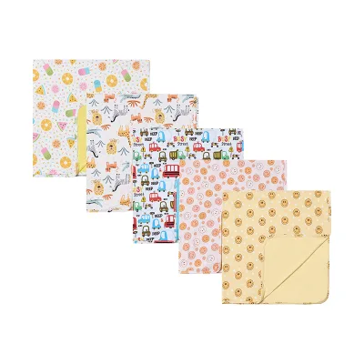 OEM ODM 95%Bamboo 5%Spandex Baby Bamboo Blanket Infant Swaddles Lghtweight Breathable Children's Bedding Bamboo Blanket