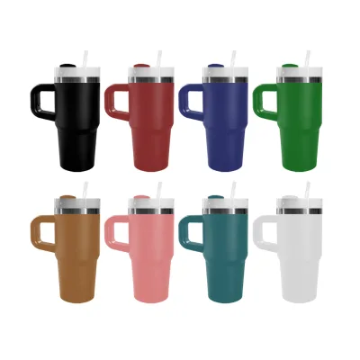 Customizable Stainless Steel Kids Travel Mug Portable Sublimation Blank 14oz Student Kids Tumbler Sports Water Bottle