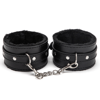 BESTMOON Adults Bondage Sex Toy BDSM Tube Back Cross Leather Handcuffs BDSM Hand Cuffs Bondage Gear Steel Neck Feet Set