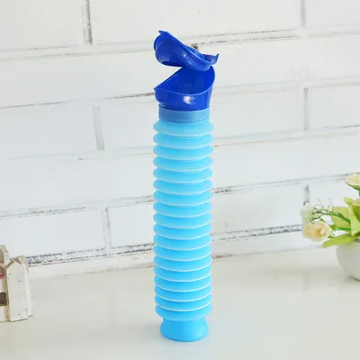 Adjustable Portable Urinal Pee Bottles Unisex Collapsible Urinal Portable Emergency Mobile Toilet Potty Pee Bottle for Travel