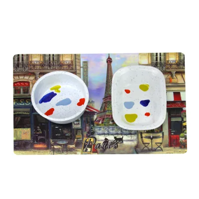 High Quality Luxury PP Material Custom Any Shape Holiday Placemat Wholesale Table PP Placemat