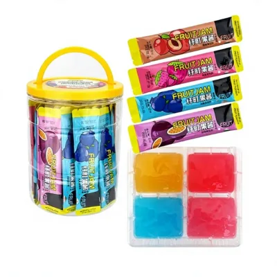 Fruit Jam Candy Bagged Fruits Liquid Thick Syrup in Bottle