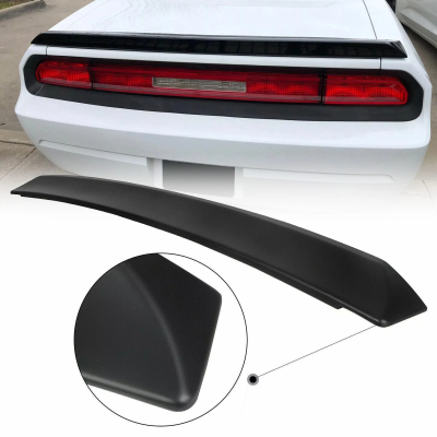 For Dodge Challenger SRT 2008-2023 Rear Trunk Wing Spoiler Lip Matte Black
